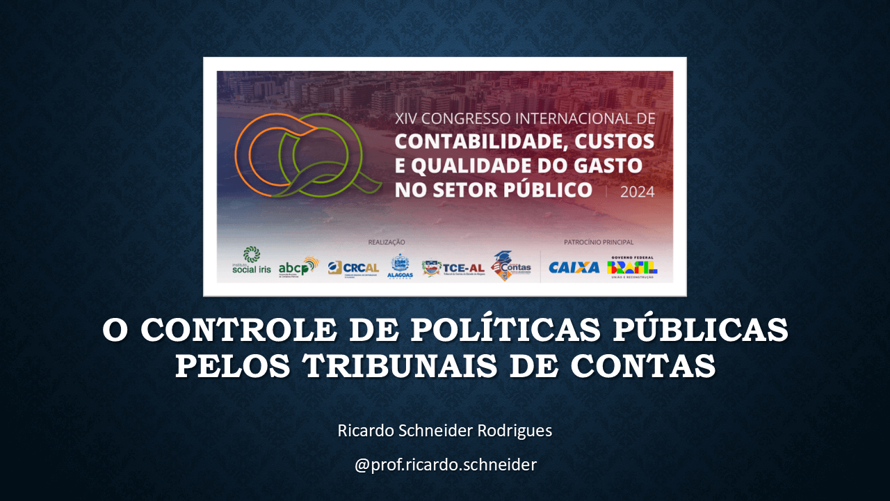 Miniatura O controle de políticas públicas pelos tribunais de contas