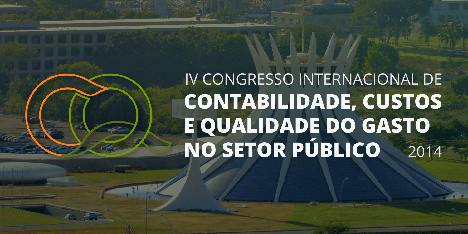 Imagem de cabeçalho 4° Congresso Internacional de Contabilidade, Custos e Qualidade do Gasto no Setor Público