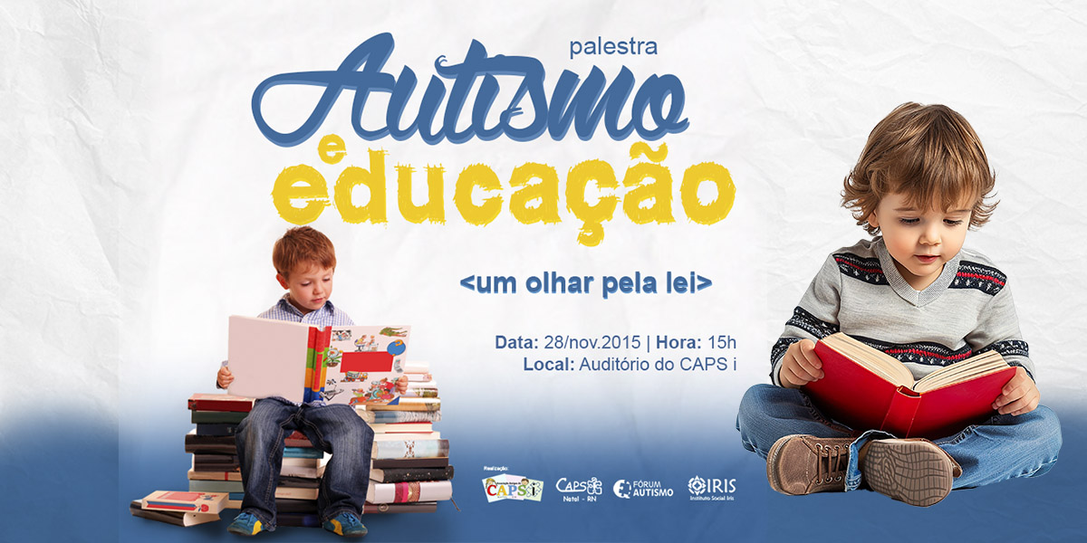 Imagem de cabeçalho  - Palestra: Autismo e Educação